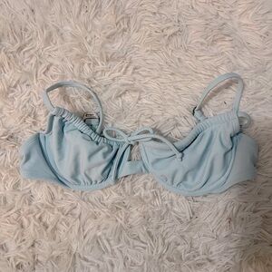Sky Blue Bikini Top